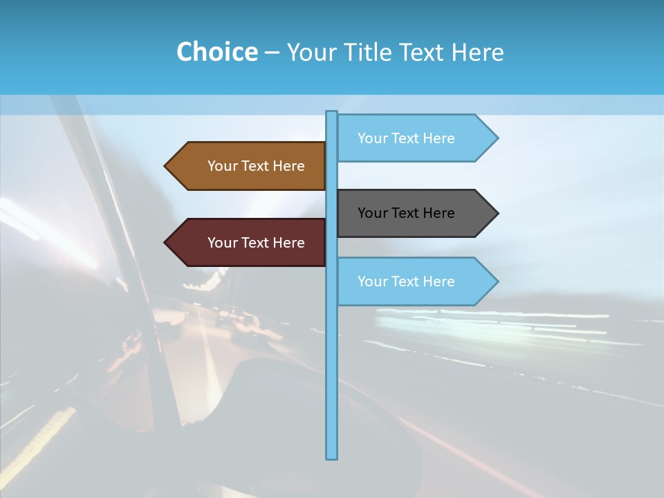 Travel Fast Transportation PowerPoint Template