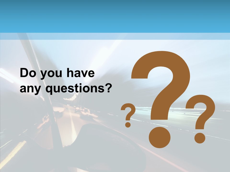 Travel Fast Transportation PowerPoint Template