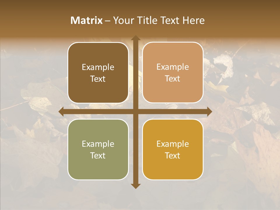 Green Orange Season PowerPoint Template