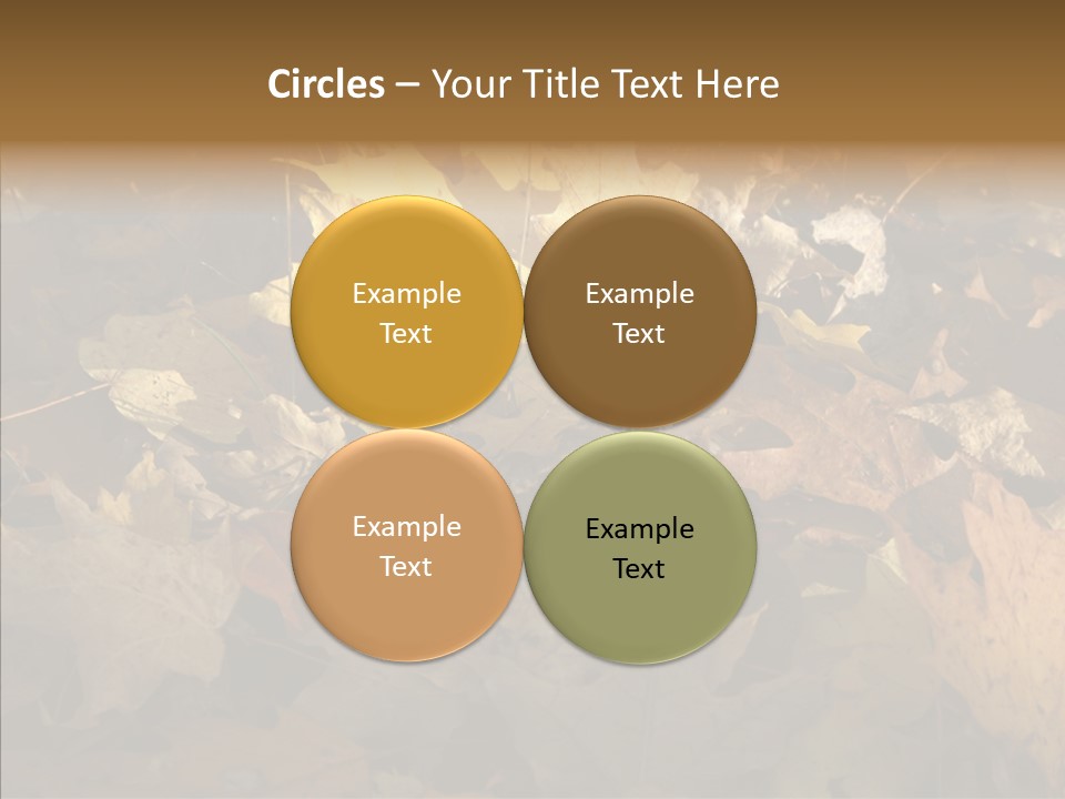 Green Orange Season PowerPoint Template