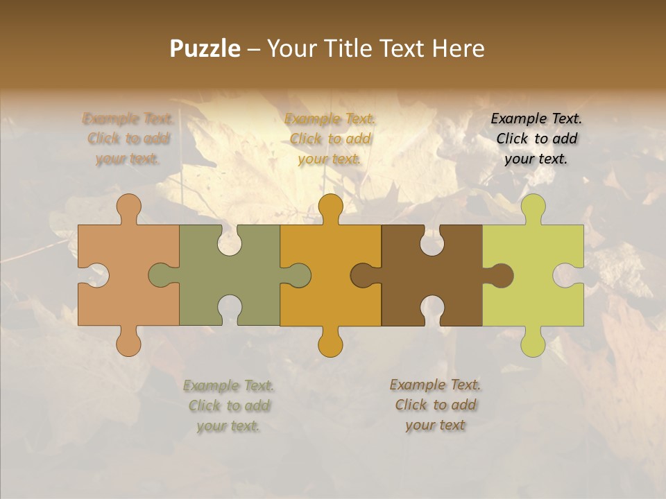 Green Orange Season PowerPoint Template