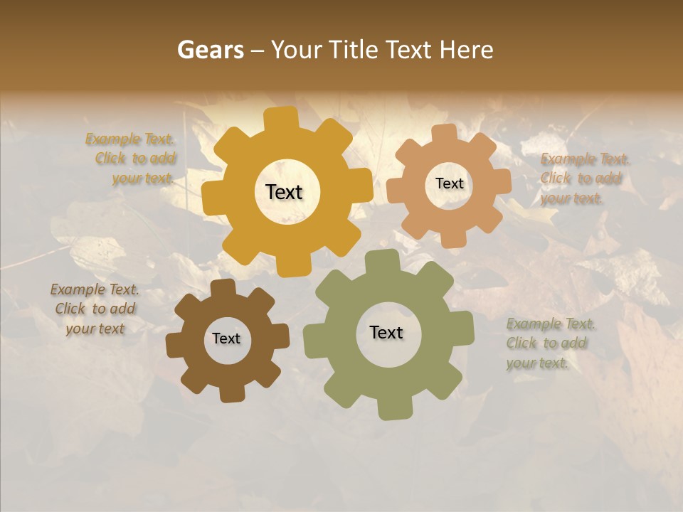 Green Orange Season PowerPoint Template