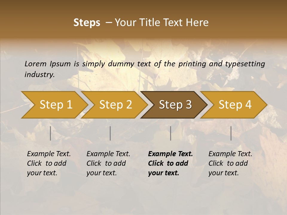 Green Orange Season PowerPoint Template