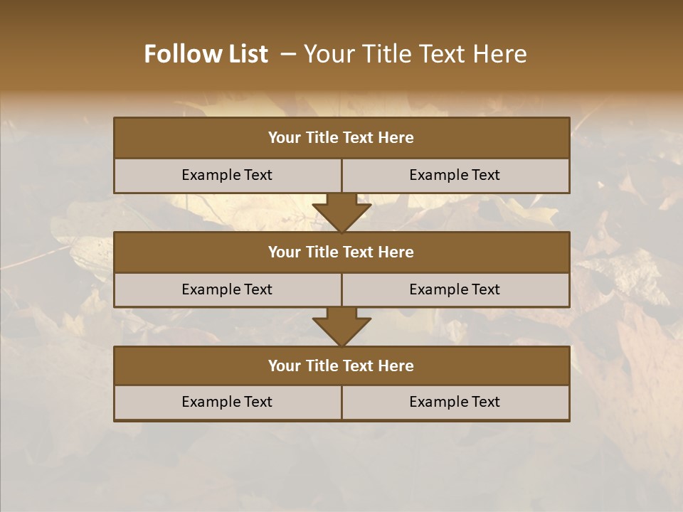 Green Orange Season PowerPoint Template