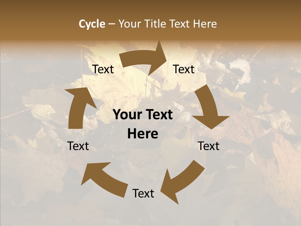 Green Orange Season PowerPoint Template