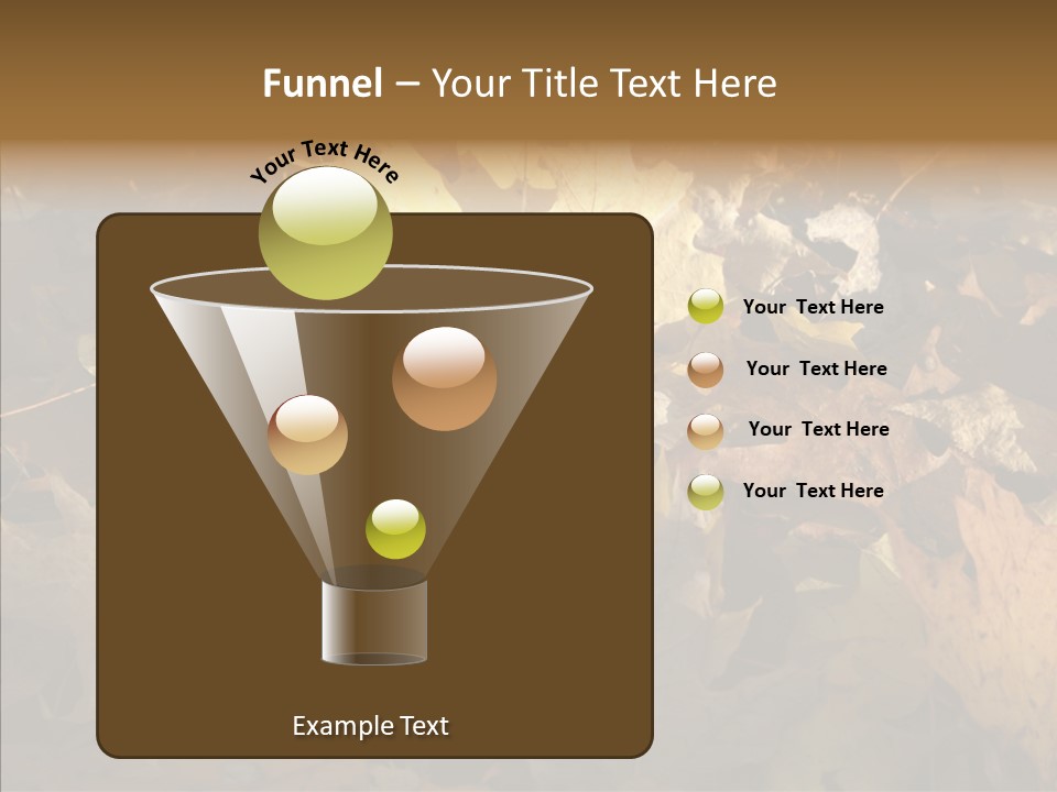 Green Orange Season PowerPoint Template