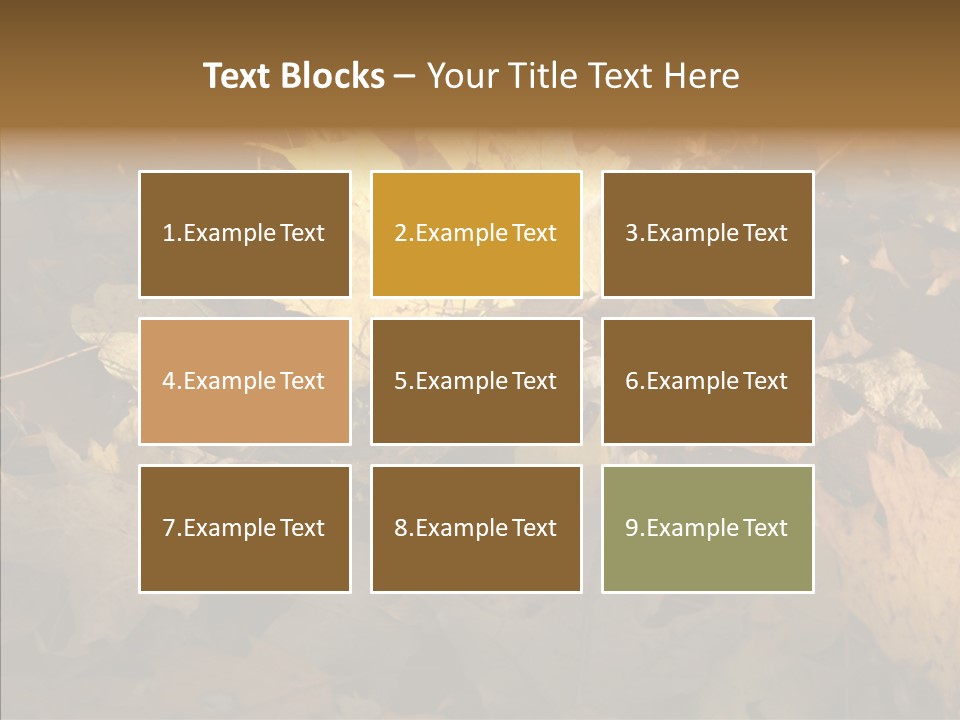 Green Orange Season PowerPoint Template