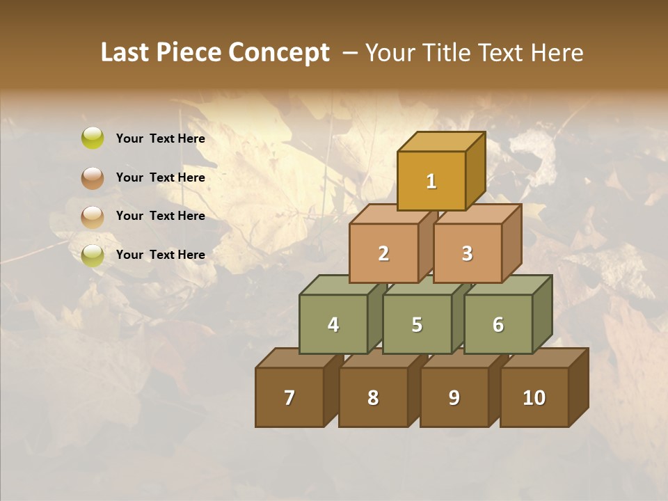 Green Orange Season PowerPoint Template