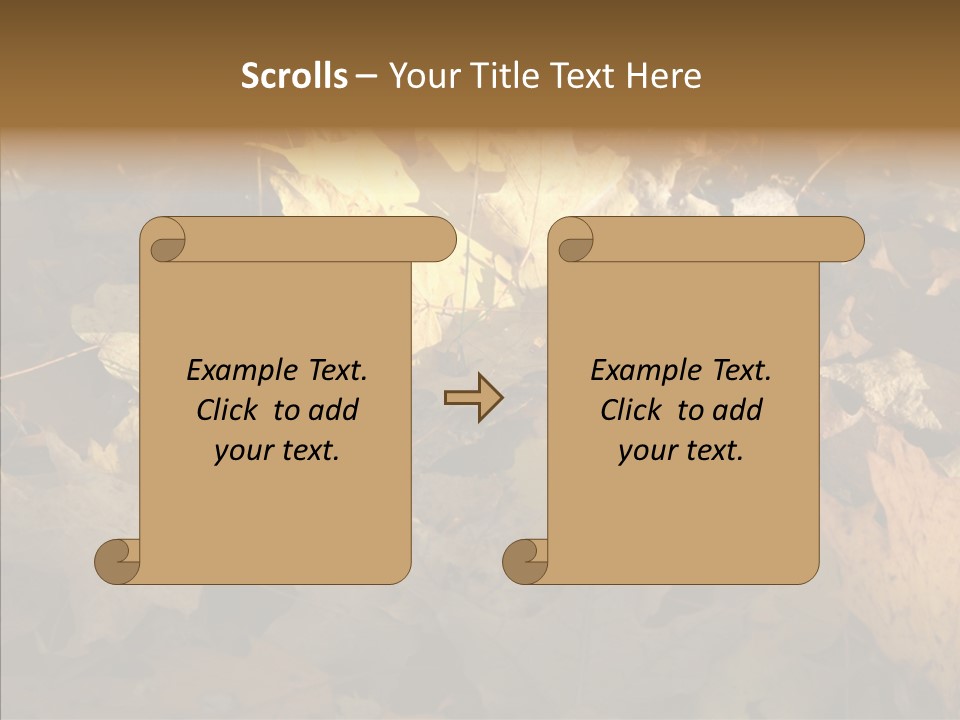 Green Orange Season PowerPoint Template