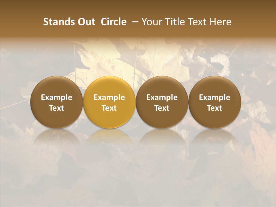 Green Orange Season PowerPoint Template