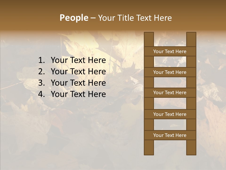 Green Orange Season PowerPoint Template