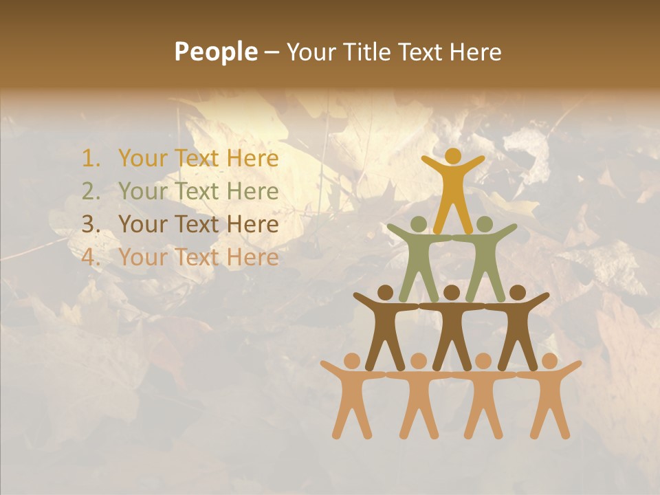 Green Orange Season PowerPoint Template