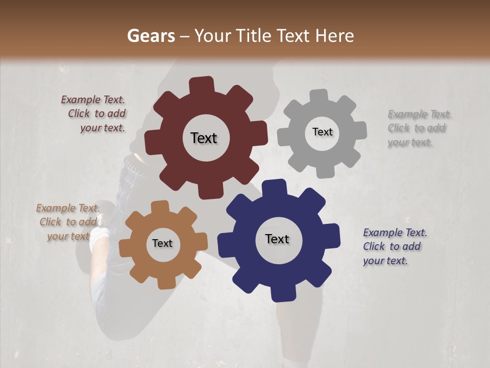 Dancer Skill Cool PowerPoint Template