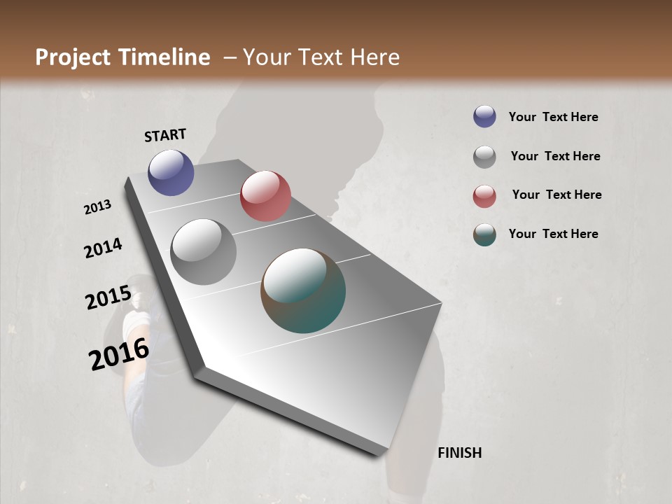 Dancer Skill Cool PowerPoint Template