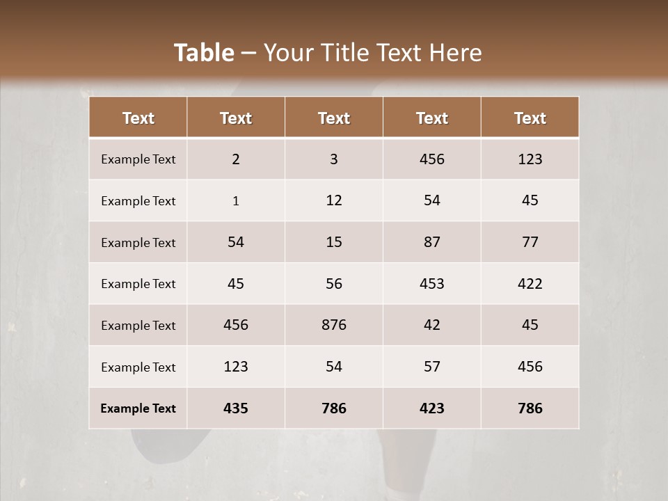 Dancer Skill Cool PowerPoint Template
