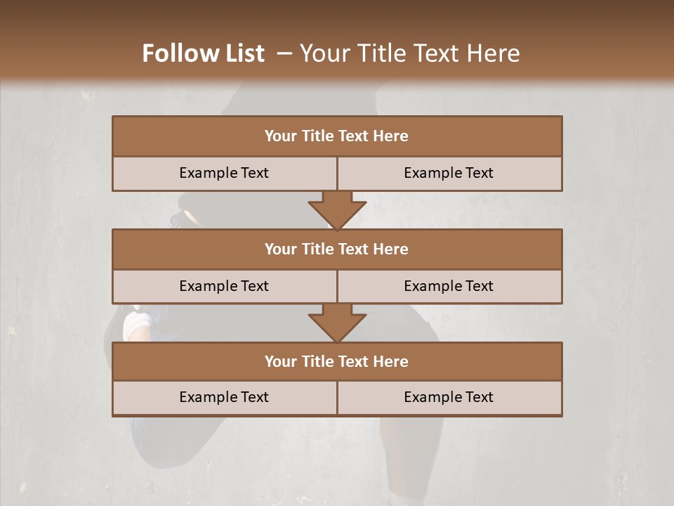 Dancer Skill Cool PowerPoint Template