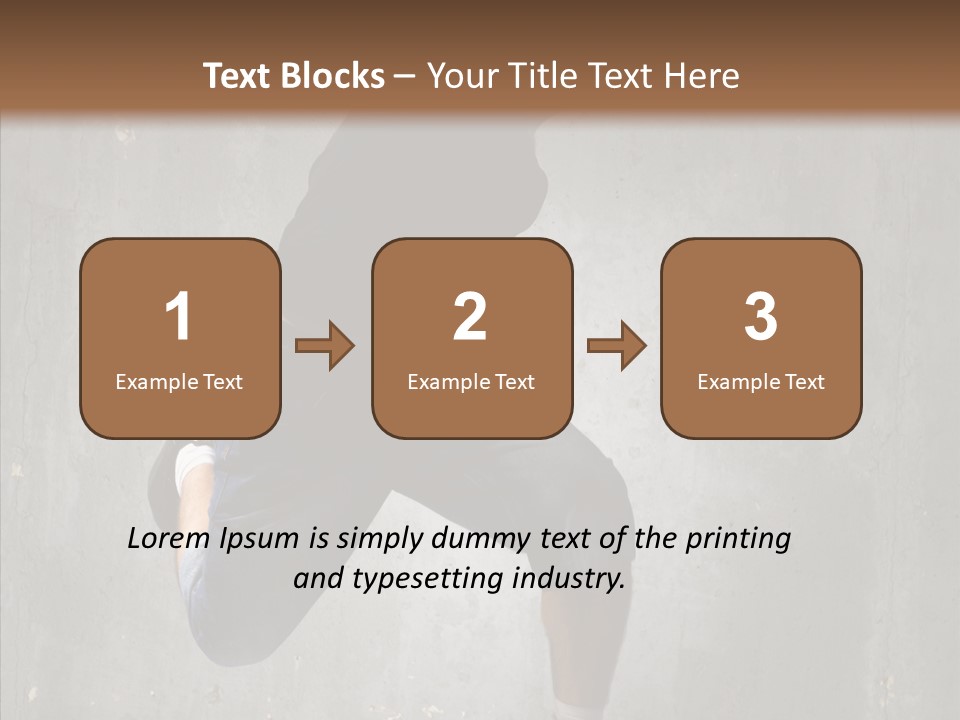 Dancer Skill Cool PowerPoint Template