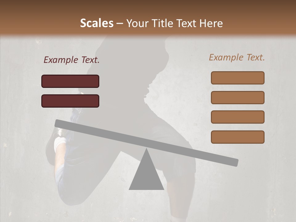 Dancer Skill Cool PowerPoint Template