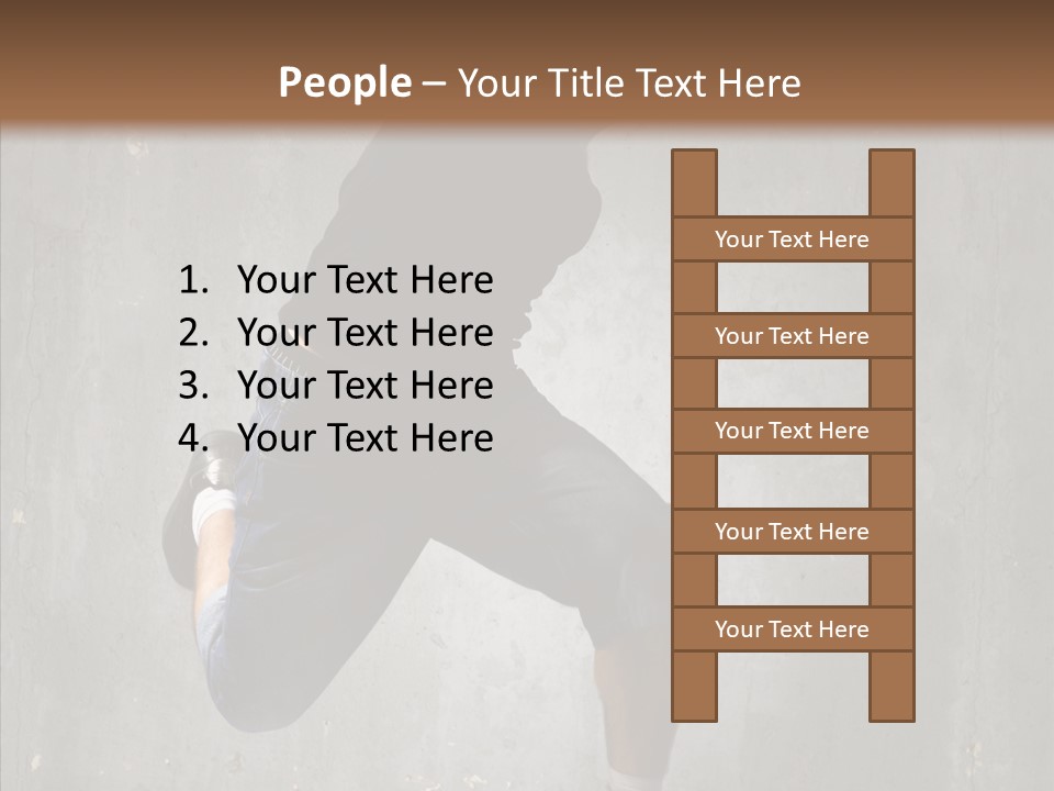 Dancer Skill Cool PowerPoint Template