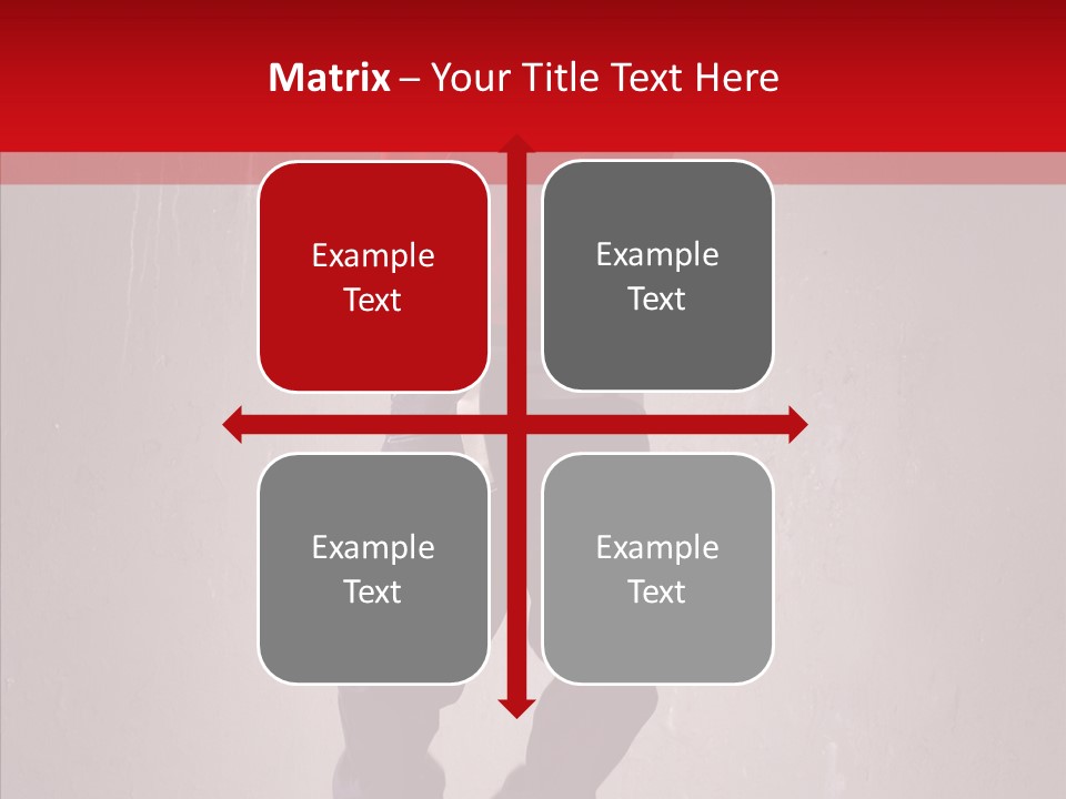 Fashion Grunge Man PowerPoint Template