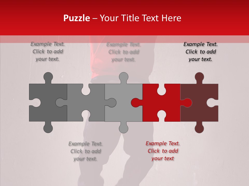 Fashion Grunge Man PowerPoint Template