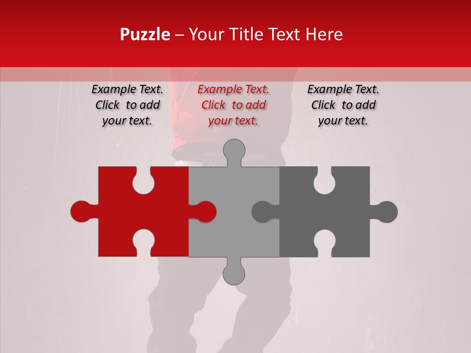 Fashion Grunge Man PowerPoint Template