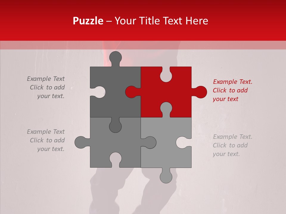 Fashion Grunge Man PowerPoint Template