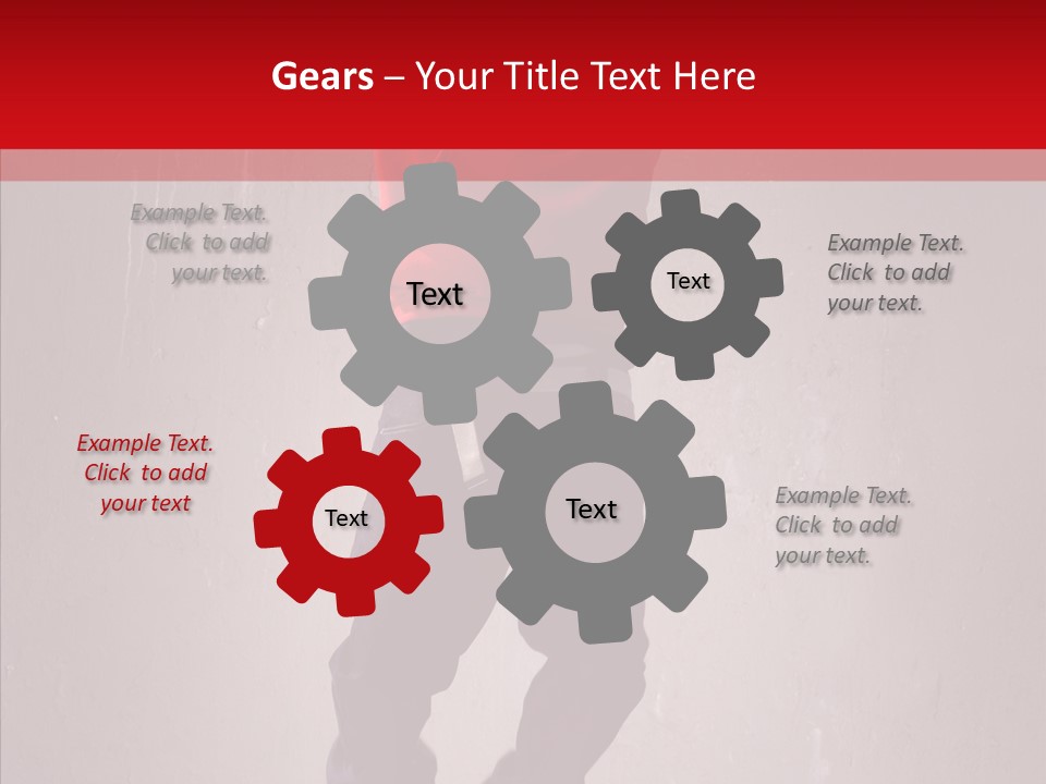 Fashion Grunge Man PowerPoint Template