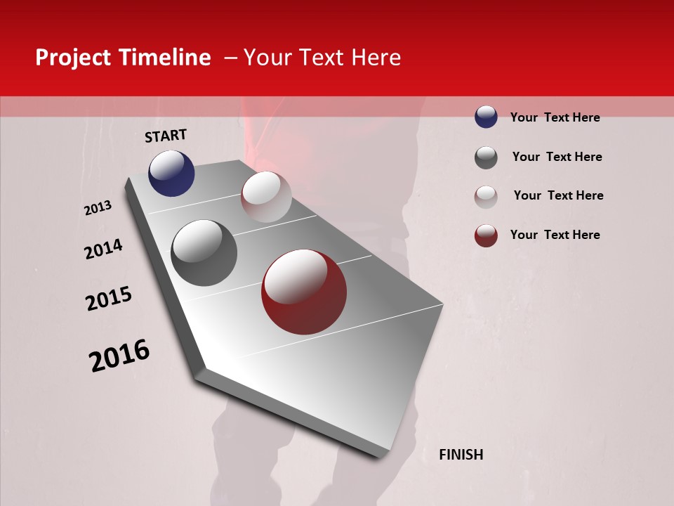 Fashion Grunge Man PowerPoint Template