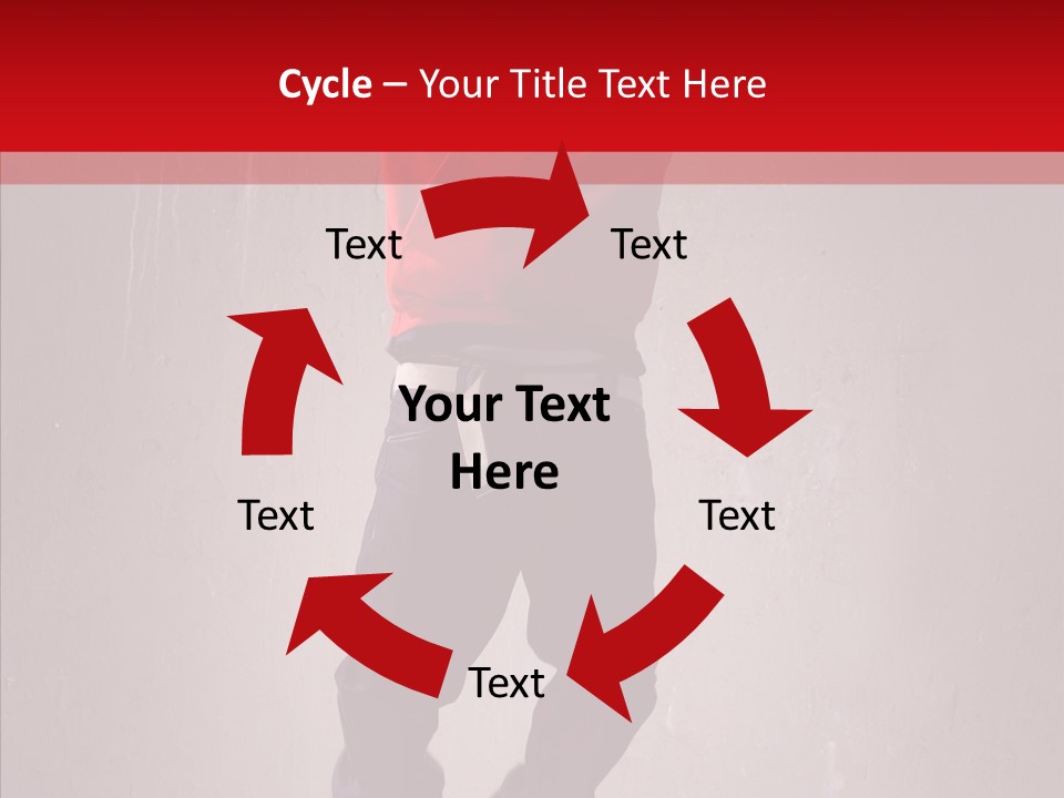 Fashion Grunge Man PowerPoint Template