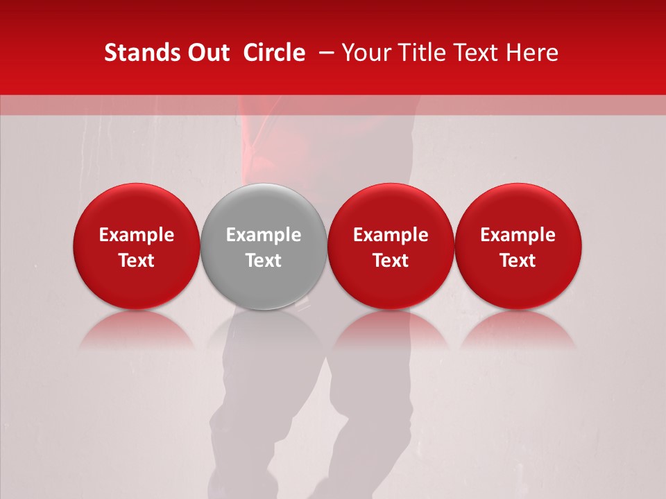 Fashion Grunge Man PowerPoint Template