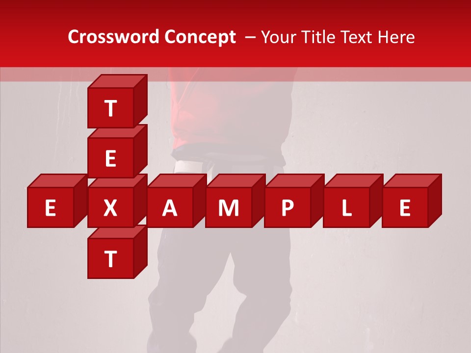 Fashion Grunge Man PowerPoint Template