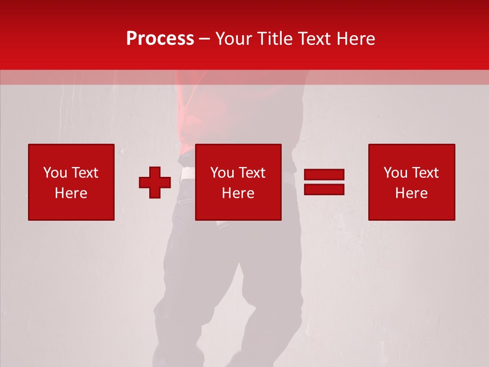 Fashion Grunge Man PowerPoint Template