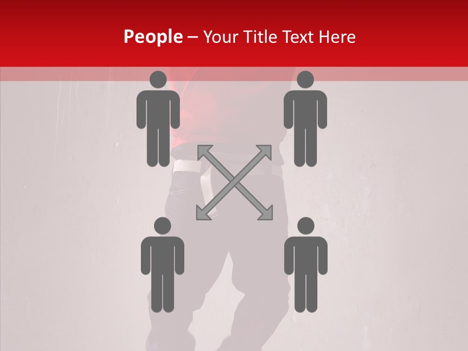 Fashion Grunge Man PowerPoint Template