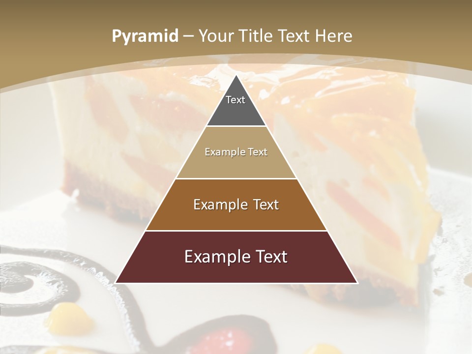 Mango Restaurant Cake PowerPoint Template