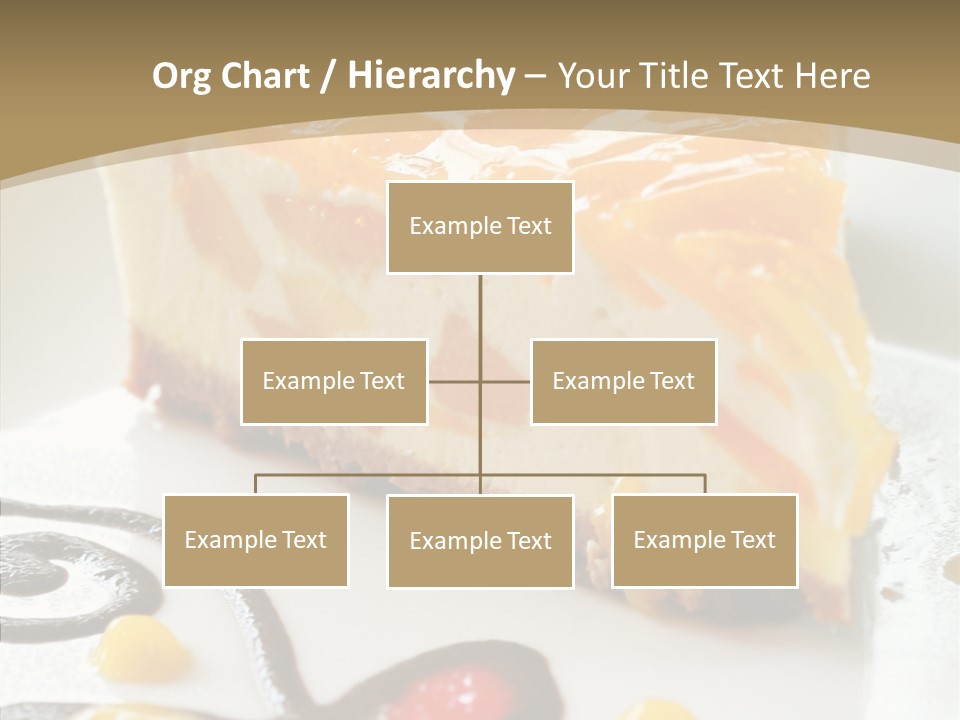 Mango Restaurant Cake PowerPoint Template