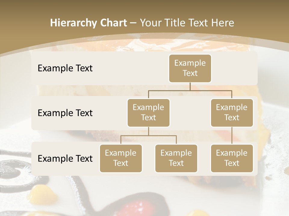 Mango Restaurant Cake PowerPoint Template