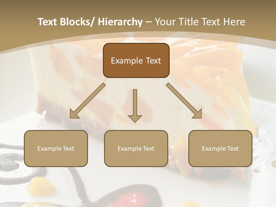 Mango Restaurant Cake PowerPoint Template