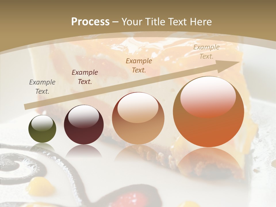 Mango Restaurant Cake PowerPoint Template