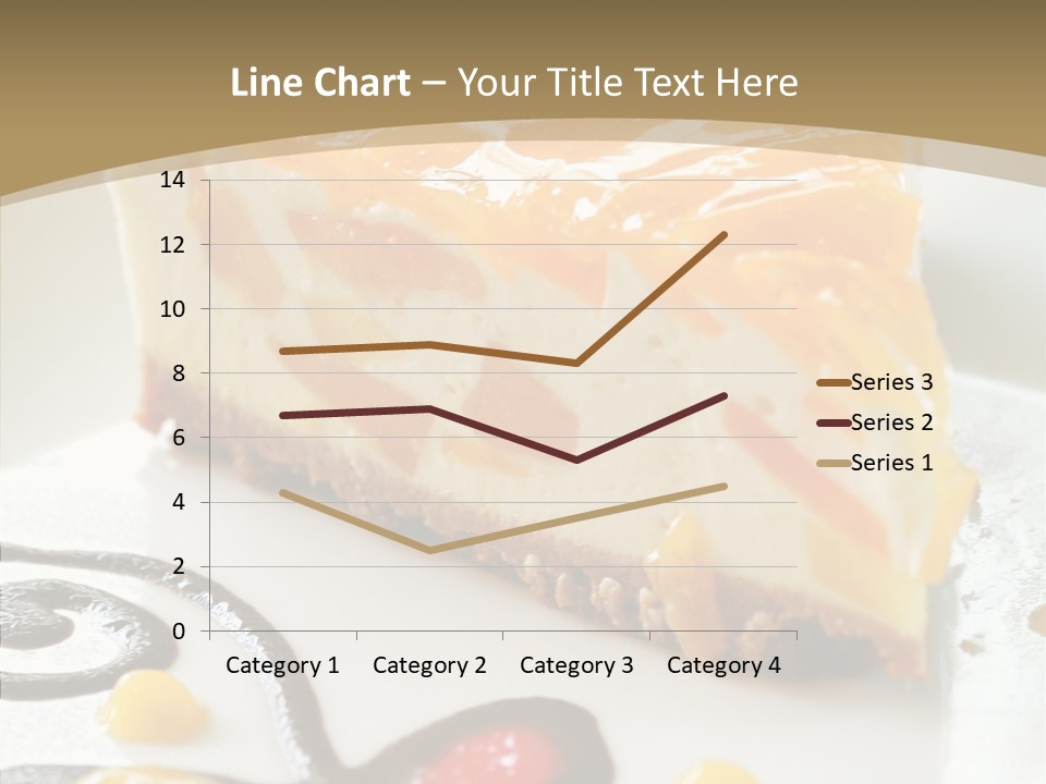 Mango Restaurant Cake PowerPoint Template