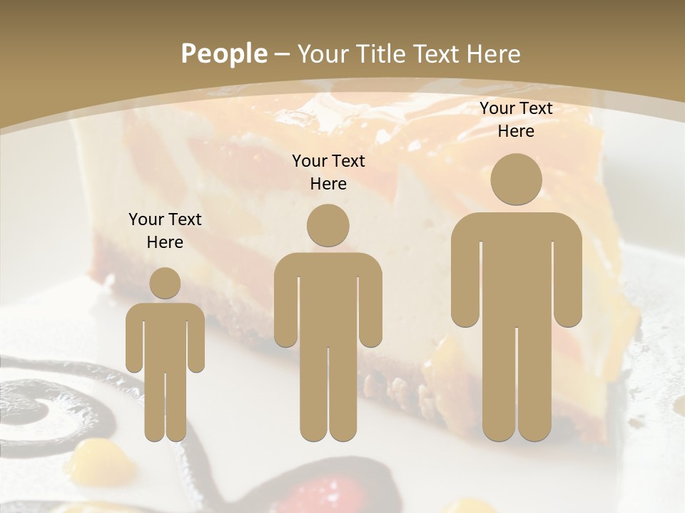 Mango Restaurant Cake PowerPoint Template