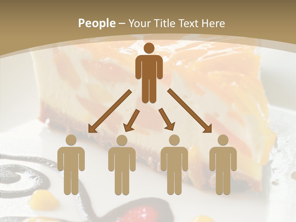 Mango Restaurant Cake PowerPoint Template