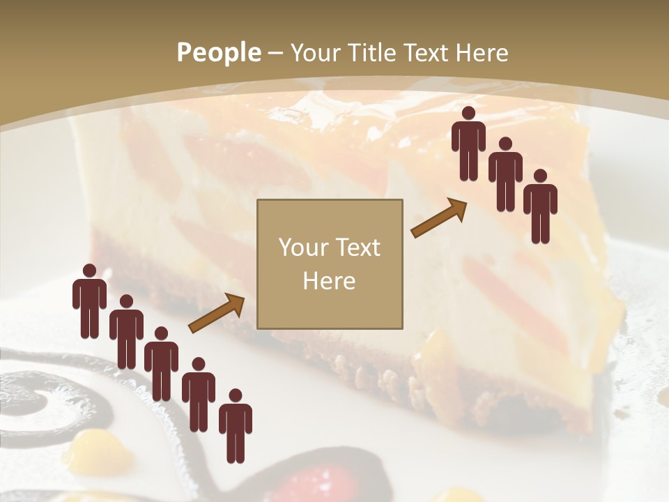 Mango Restaurant Cake PowerPoint Template