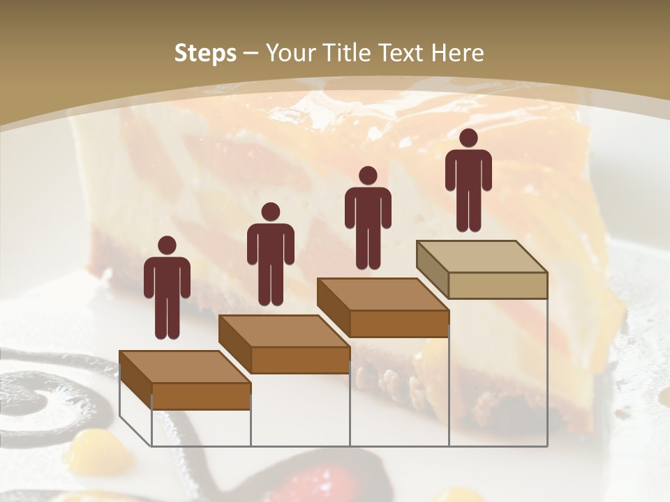 Mango Restaurant Cake PowerPoint Template