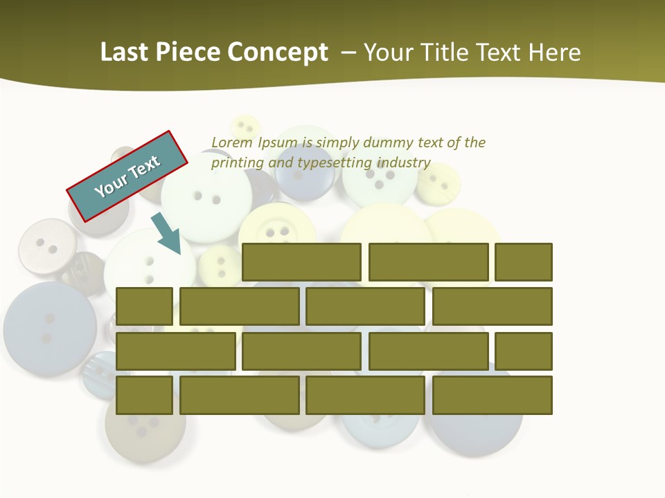 Grey Hole Isolated PowerPoint Template