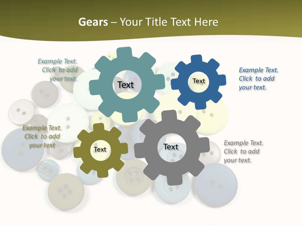 Grey Hole Isolated PowerPoint Template