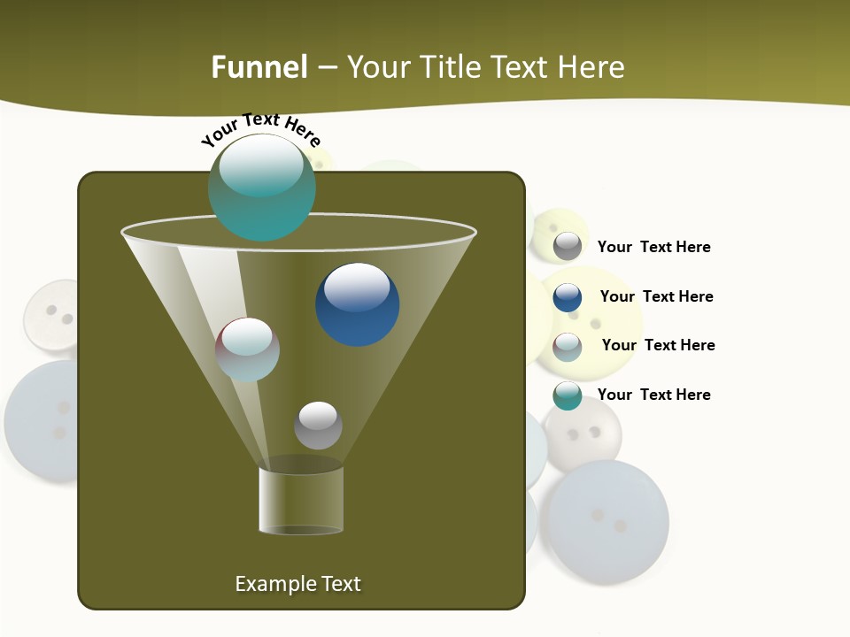 Grey Hole Isolated PowerPoint Template