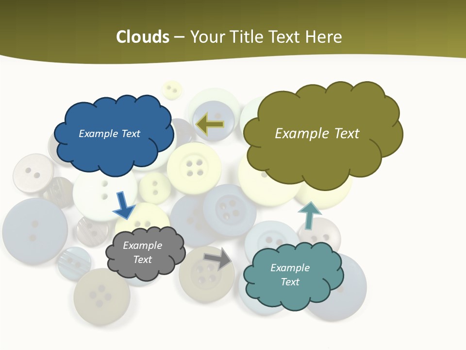 Grey Hole Isolated PowerPoint Template