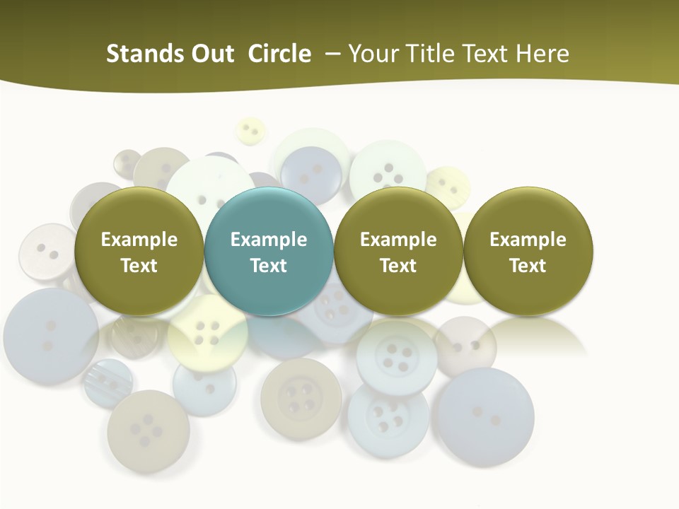 Grey Hole Isolated PowerPoint Template