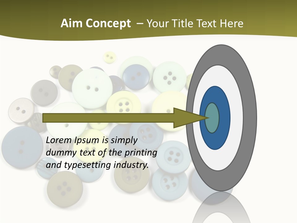 Grey Hole Isolated PowerPoint Template